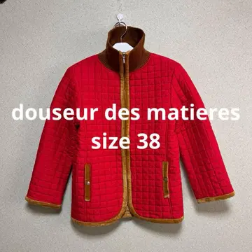 douseur des matieres 퀼팅 블루종