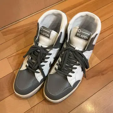 Converse x united arrows 화이트/그레이 스니커즈