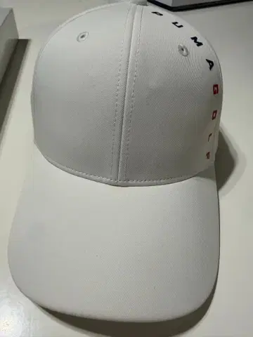 PUMA 골프 캡 화이트