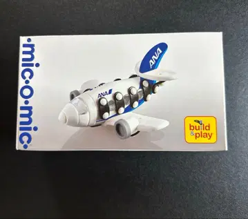 [ 새상품 미사용 ] ANA 비행기 완구 조립 박스 있음