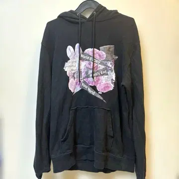 KMK 후드 부착 블랙 후드티 2개