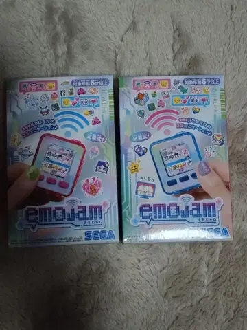 미개봉 새상품 에모잼 emojam 핑크 블루 2세트