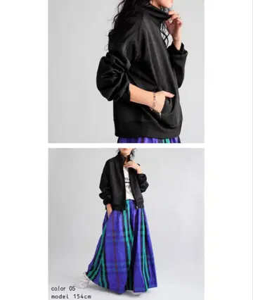 택 포함 미사용품! 안티카 저지 자켓 블랙