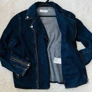 컨디션 최상 그라프 페이퍼 데님 자켓 00 인디고 블루