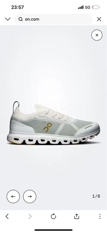 On Cloud 6 Versa Ice / Spirulina