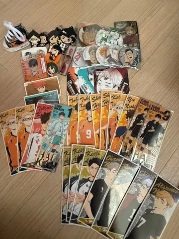 하이큐!! 캐릭터 굿즈 세트