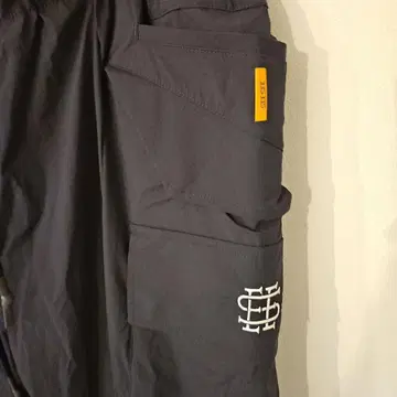 SEE SEE WIDE NYLON CARGO PANTS [ USED ]