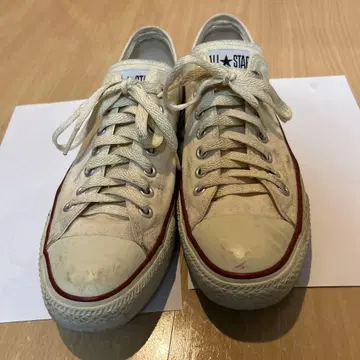 CONVERSE ALL STAR 화이트 스니커즈