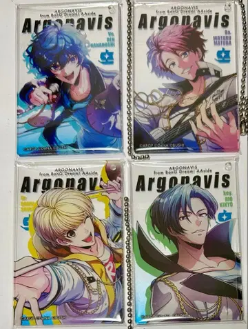 ARGONAVIS 트레이딩 포스터풍 아크릴 카드 4종