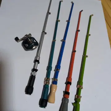 정말 낚을 수 있을까!? 다이캐스트제! 미니미니 낚시 도구 마스코트