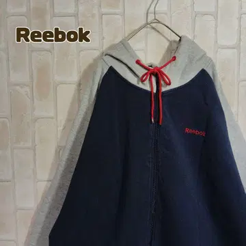 Reebok 리복 후드티 네이비 그레이