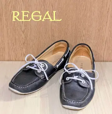 [리갈] 끈 포함 천연 가죽 신발 가죽 데크 슈즈 드라이빙 슈즈 모카신