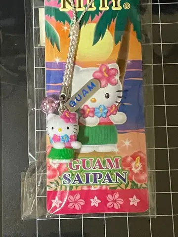 헬로키티 괌 사이판 스트랩 미개봉