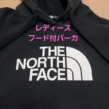 THE NORTH FACE 여성용 블랙 후드 부착 후드티