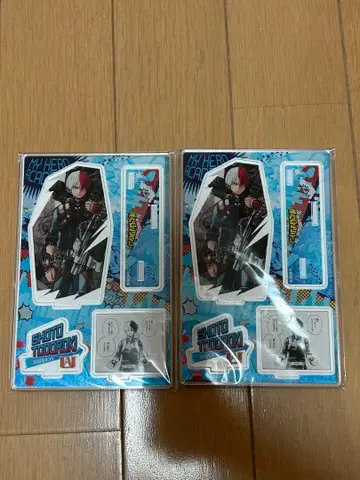 토도로키 쇼토 아크릴 스탠드 2개 세트