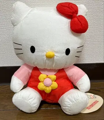 헬로키티 봉제 인형 벌룬 키즈 1993년 [ 초레어 새상품급 ]