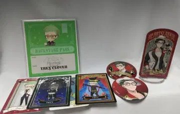 트위스테 트레이 클로버 캔뱃지 카드 8개 세트 LINE 스탬프 등