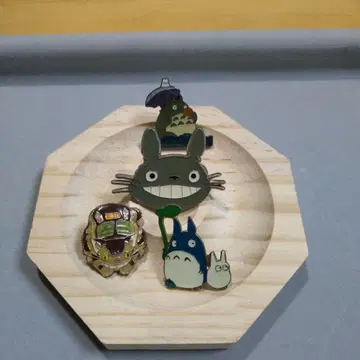 토토로 핀 배지 4개 세트