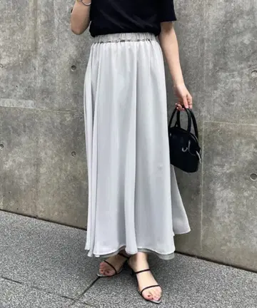 GALLARDAGALANTE 리버서블 린넨 스커트