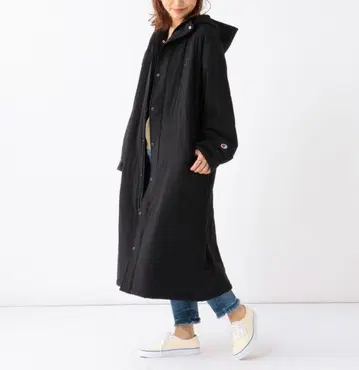 champion x Ray BEAMS 롱 코트 블랙 M 챔피온