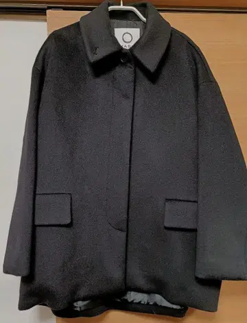 [ 새상품급 ] MARW 코쿤 미들 코트 블랙 사이즈 38