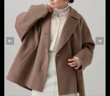 IENA 슈퍼 160 더블 페이스 숏코트 38