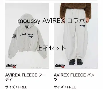 AVIREX 플리스 상하의 세트 사이즈:FREE