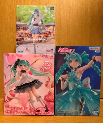 하츠네 미쿠 피규어 3개