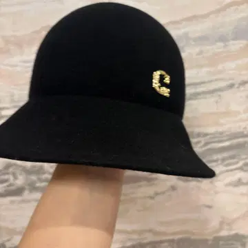 ca4la 울 플랩 햇 블랙