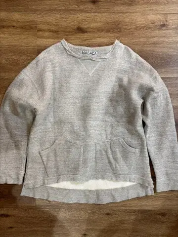 MASACA 그레이 맨투맨 M