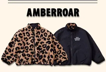 앰버 로어 레오파드 아우터