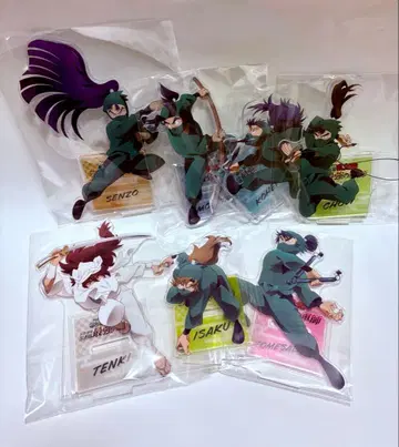 극장판 닌타마 란타로 닥타케 닌자대 최강의 군사 아크릴 스탠드+캔뱃지