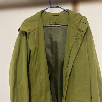 알레그리 allegro 나일론 자켓 하프 코트