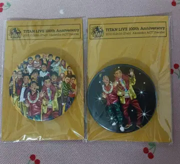 TITAN LIVE 100주년 기념 2012 캔뱃지