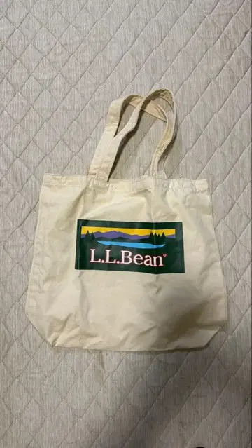 L.L.Bean 토트백 크림색 에코백