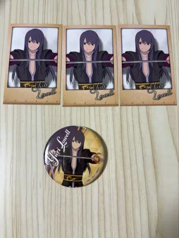 유리 로웰 테일즈전 굿즈 캔뱃지 최애 파샤