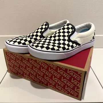 VANS 슬립온 반스 컴피쿠시 체커
