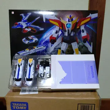 The 합체 전설의 용사 다간 초판 수정 부품 포함 개봉 미사용품