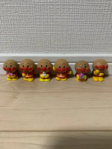 호빵맨 피규어 6체 세트