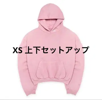 XS / SKYLRK CLOUD PINK ZIP HOODIE