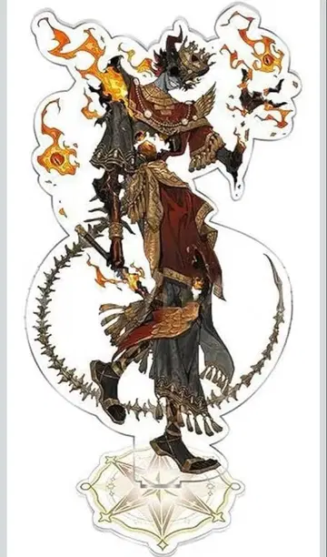 제5인격 별의 강 시리즈 루즈 골드 아크릴 스탠드