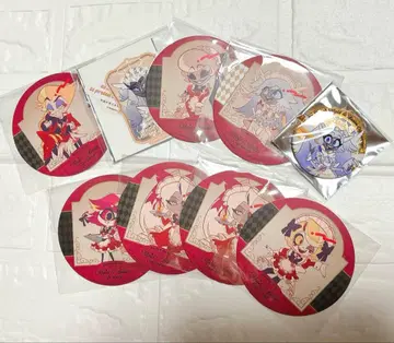 해즈빈 호텔 애니메이트 카페 코스터 홀로 스티커 캔뱃지