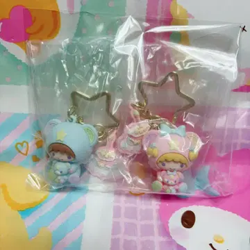 산리오 키키라라 별하늘의 엔젤 시크릿 키링 4종 2세트