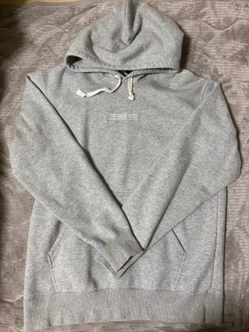 THE NORTH FACE 그레이 후드 부착 후드티