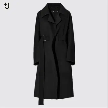 UNIQLO 캐시미어 블렌드 랩 롱 코트 +J 질 샌더 M