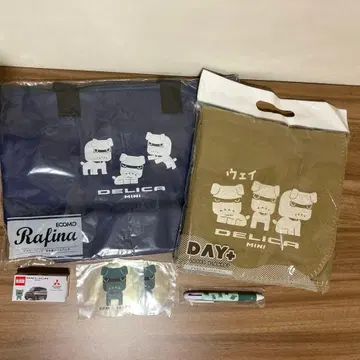 데리마루 보냉 토트백 담요 토미카 볼펜