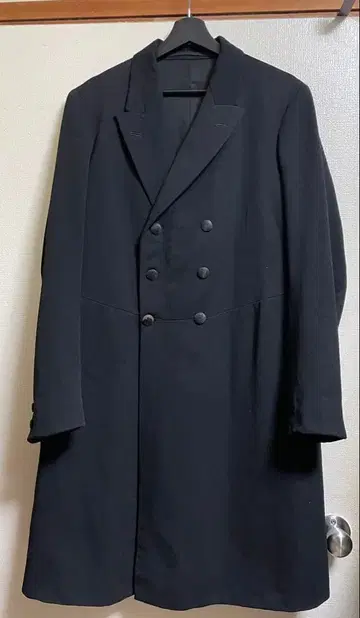 [ 구제 의류 ] 블랙 포멀 더블 브레스트 코트