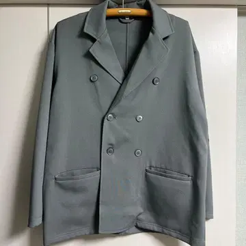 Nilway/실키 폴리 더블 테일러드 이지 셋업 상하의 세트