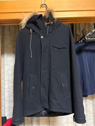 Johnbull 더플 코트 블랙