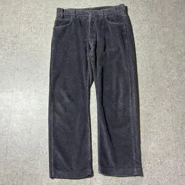 ARMANI JEANS 코듀로이 스트레이트 팬츠 그레이